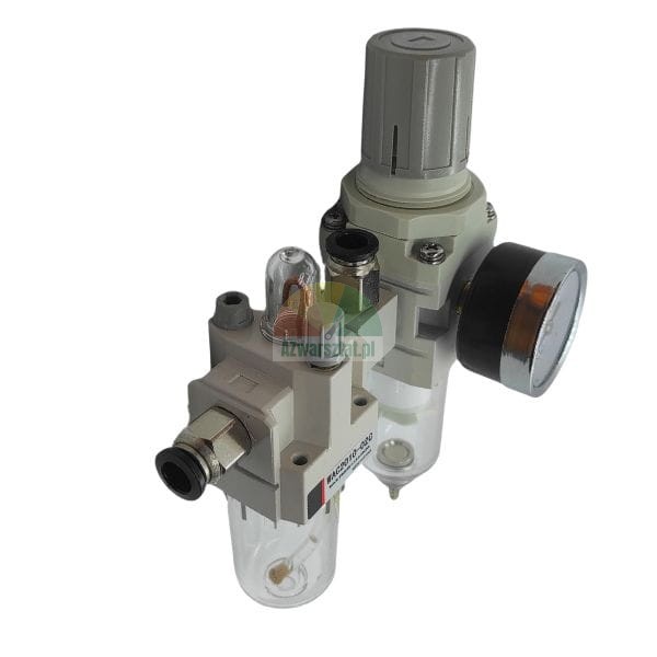 Zespół przygotowania powietrza FRL filtr regulator smarownica pneumatyczny manometr