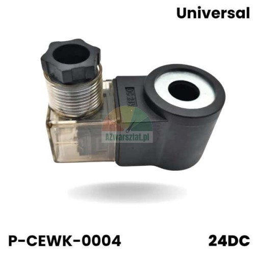 Cewka zaworu opuszczania 24V DC, uniwersalna, model P-CEWK-0004.