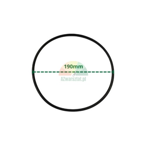 Uszczelka siłownika odbijacza typ O-ring o średnicy 190mm