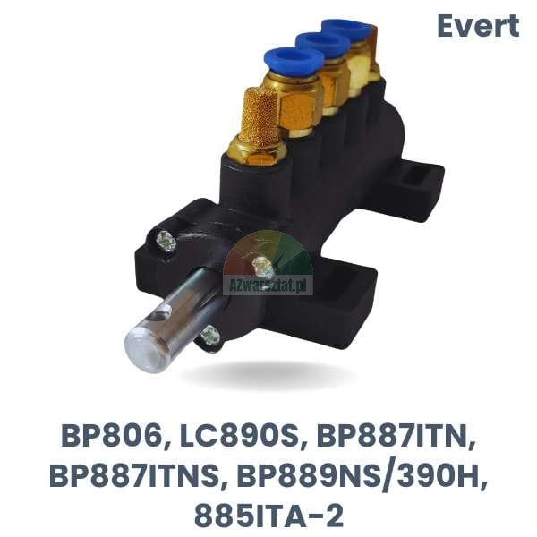 Zamiennik Evert: Blok zaworów czarny - typ B BP806, LC890S, BP887ITN, BP887ITNS, BP889NS/390H, 885ITA-2