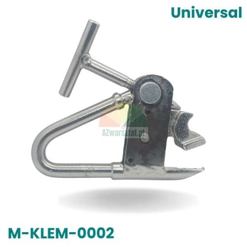 Klema montażowa do kół stalowych ciężarowych model M-KLEM-0002 na białym tle