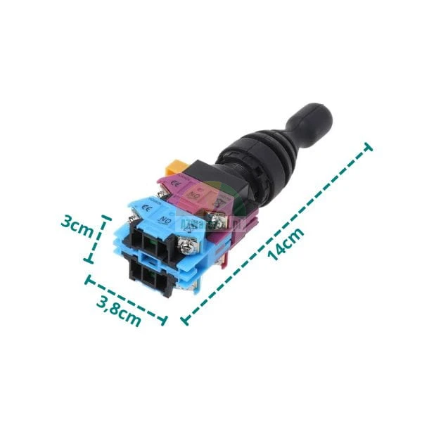Joystick panelu montażownicy Truck z wymiarami