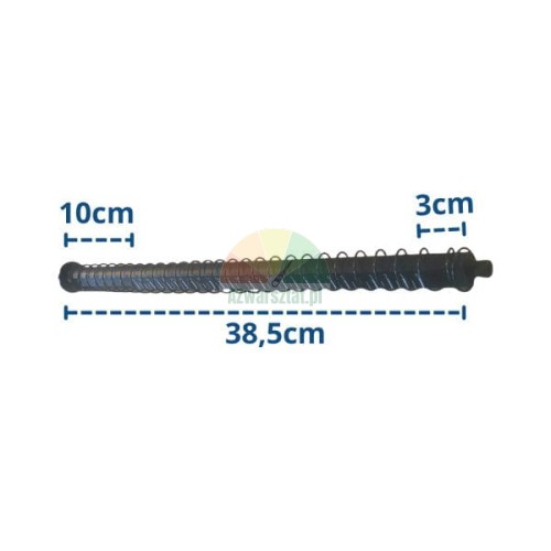 Miernik wyważarki ze sprężyną i ramieniem o długości 38,5 cm