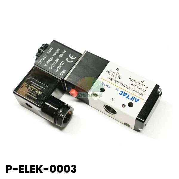 Elektromagnetyczny zawór pneumatyczny AirTAC 3V210-08-NC DC24V IP65