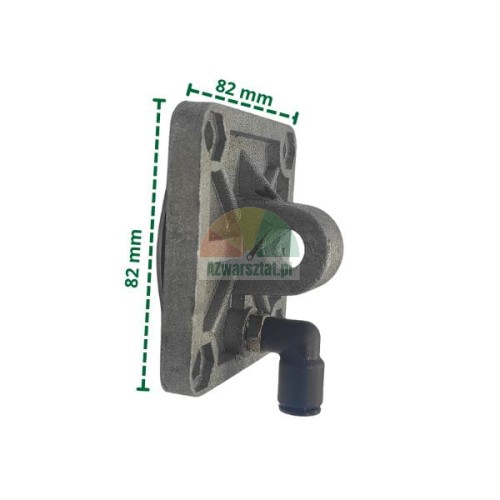 Flansza siłownika zaciskowego 8,2x8,2 cm bez zagłębienia