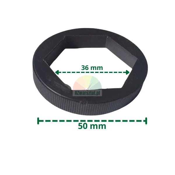 Sześciokątny gumowy ogranicznik montażownicy 36mm