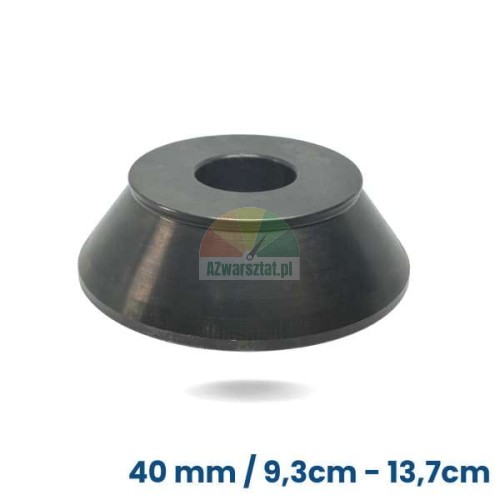 Stożek do wyważarki 40mm, największy, zakres 9,3cm - 13,7cm
