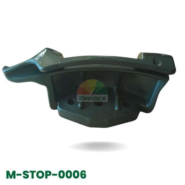 Czarna stopka montażowa z tworzywa sztucznego do montażownicy opon, model M-STOP-0006.