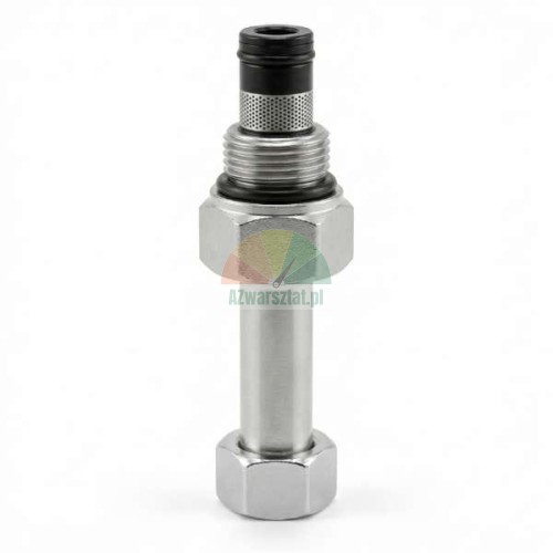 Zawór opuszczania do cewki 13mm/G19mm na białym tle