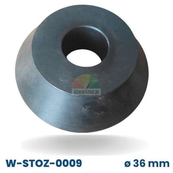Metalowy stożek do wyważarki o średnicy 36mm, rozmiar największy, zakres 9,3cm - 13,7cm