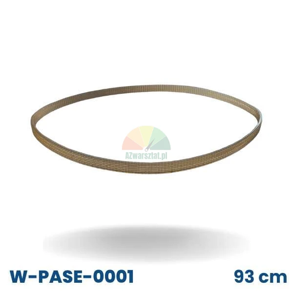 Żółty pasek napędowy silnika wyważarki o długości 93 cm, model W-PASE-0001