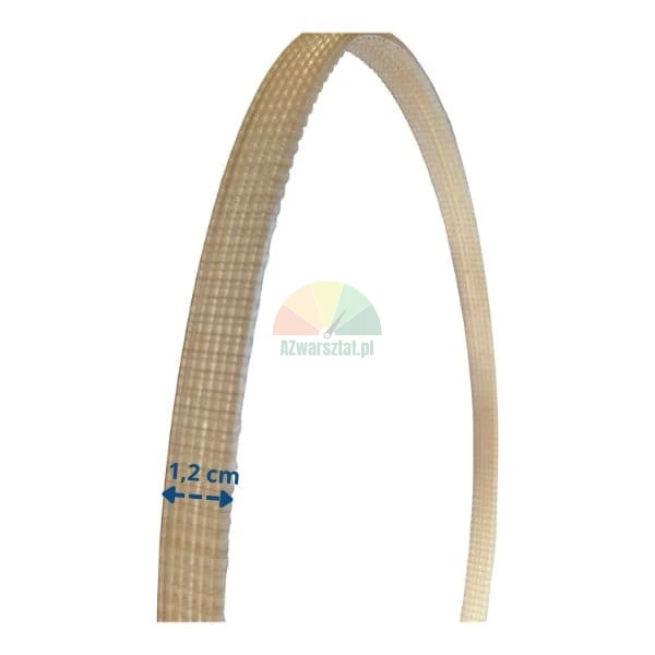 Żółty pasek silnika wyważarki 93cm o szerokości 1,2 cm
