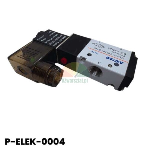 Elektromagnetyczny zawór pneumatyczny AIGYAD model 3V210-08-NC na napięcie 24V DC.