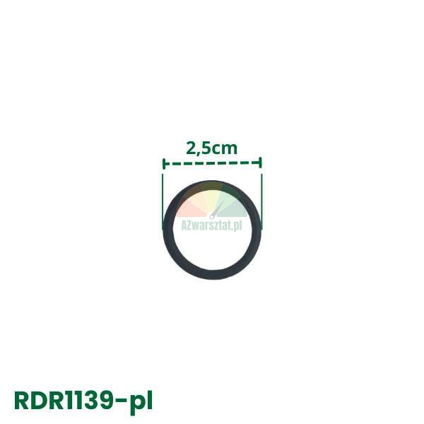 Czarny o-ring o średnicy zewnętrznej 2,5 cm, model RDR1139-pl