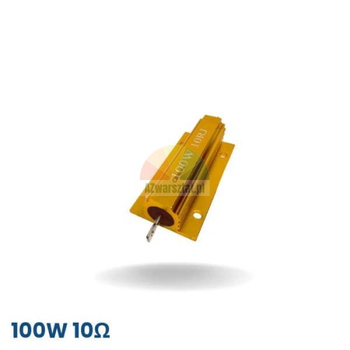 Złoty aluminiowy rezystor hamujący do wyważarki kół 100W 10 Ohm