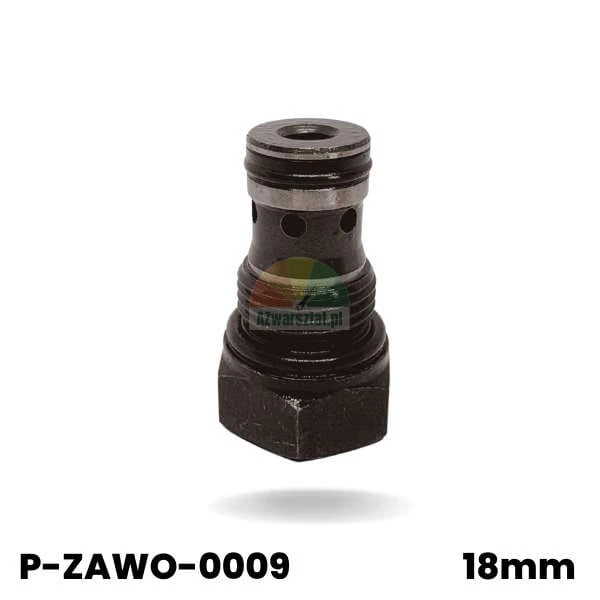 Metalowy zawór zwrotny z gwintem 18mm, symbol P-ZAWO-0009