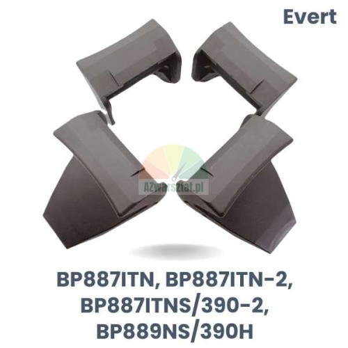 Komplet 4 plastikowych osłon na szczęki montażownicy Evert BP887ITN BP887ITN-2 BP887ITNS/390-2 BP889NS/390H.