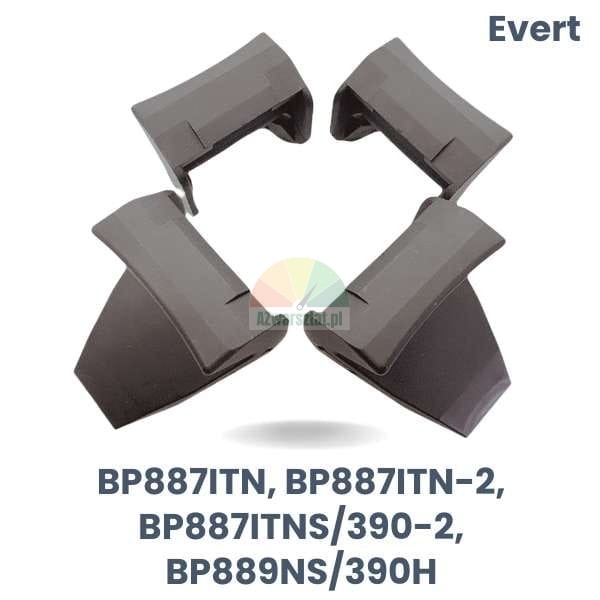 Komplet 4 plastikowych osłon na szczęki montażownicy Evert BP887ITN BP887ITN-2 BP887ITNS/390-2 BP889NS/390H.