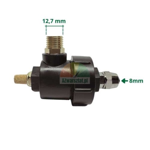 Szybkozrzut, zawór upustowy zbijaka Typ H, 8mm i 12,7mm