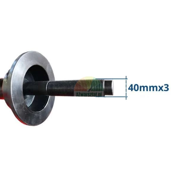 Trzpień gwintowany wyważarki do kół z oznaczeniem 40mm x 3.