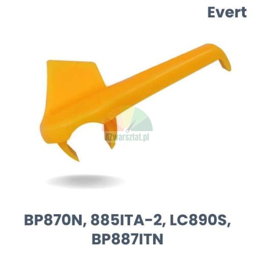 Żółta osłona na stopkę montażową zamiennik Evert BP870N, 885ITA-2, LC890S, BP887ITN