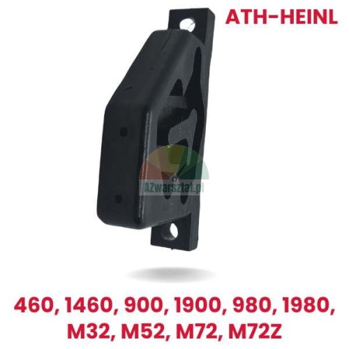 Czarna plastikowa prowadnica, zapadka przełączająca przy pedale do montażownic ATH-Heinl modele 460, 1460, 900, 1900, 980, 1980, M32, M52, M72, M72Z