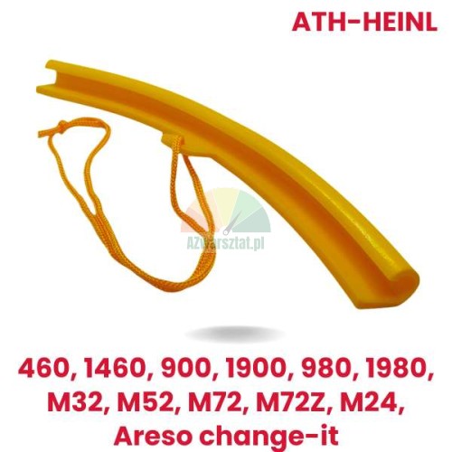 Zamiennik ATH-Heinl: Duża żółta osłona felgi 23cm z linką do montażownic opon 460, 1460, 900, 1900, 980, 1980, M32, M52, M72, M72Z, M24, Areso change-it.
