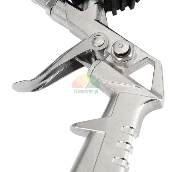 Pistolet do pompowania kół z manometrem - widok na mechanizm spustowy