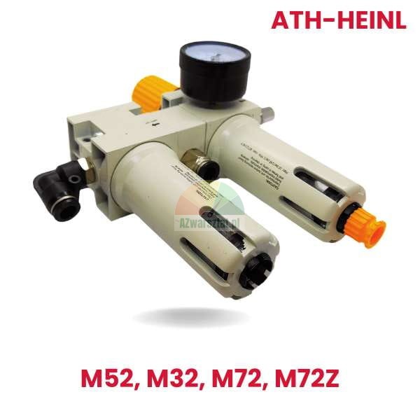Zamiennik ATH-Heinl: Kompletna jednostka serwisowa sprężonego powietrza dla modeli M52, M32, M72, M72Z z manometrem