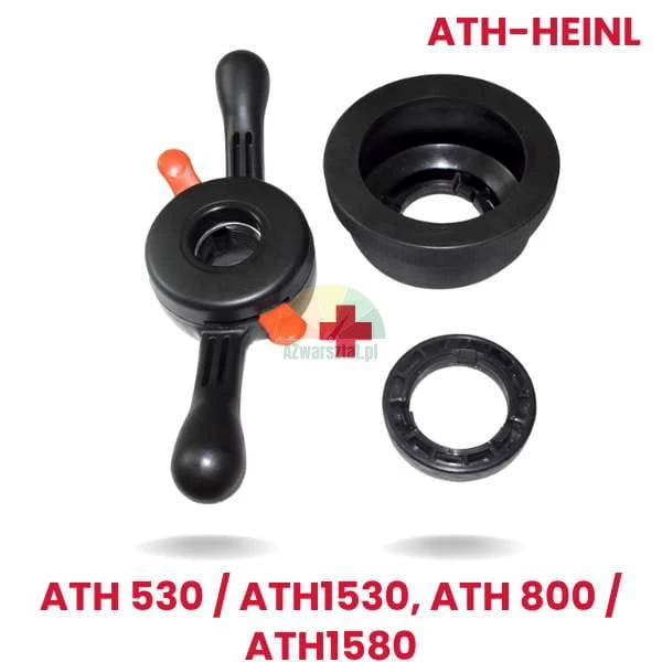 Zamiennik ATH-Heinl: Zestaw nakrętka szybkomocująca i adapter do felg aluminiowych dla modeli 530/1530, 800/1580