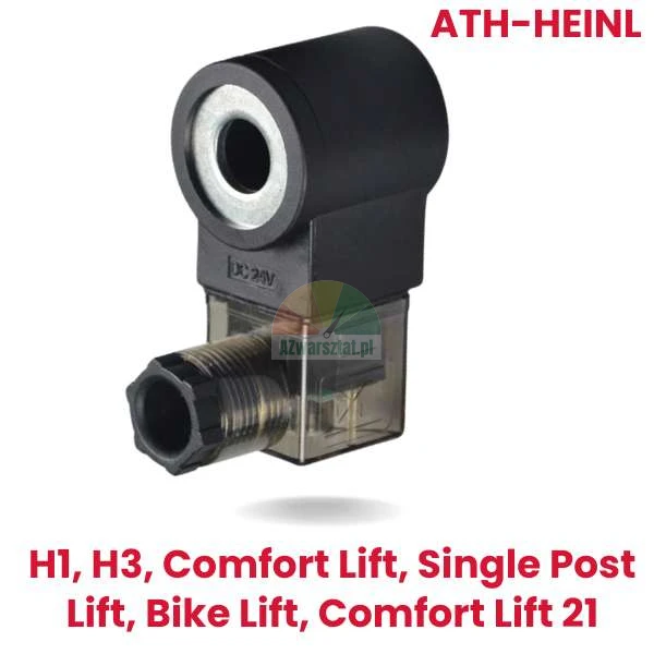 Zamiennik cewki zaworu opuszczania 24V DC do podnośników ATH-Heinl H1, H3, Comfort Lift, Single Post Lift.