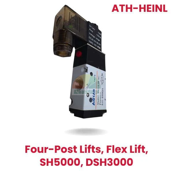Elektromagnetyczny zawór pneumatyczny zamiennik ATH-Heinl do podnośników czterosłupowych Flex Lift SH5000 DSH3000