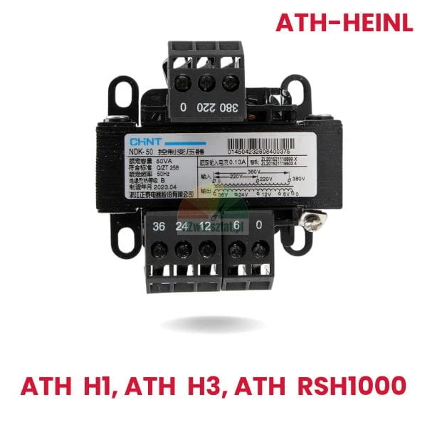 Zamiennik ATH-Heinl: Transformator sterujący 24V do podnośników H1, H3, RSH1000