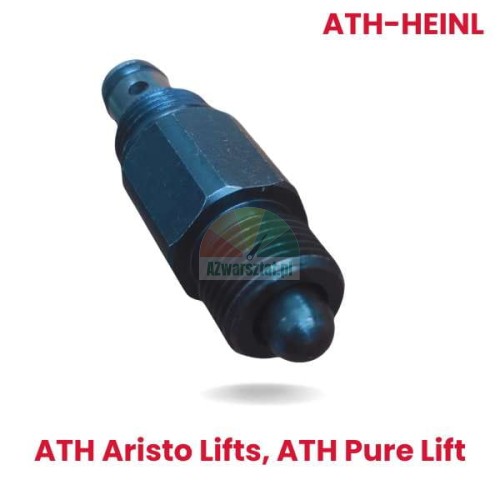 Czarny metalowy zawór opuszczania zamiennik ATH-Heinl do podnośników Aristo Lifts i Pure Lift