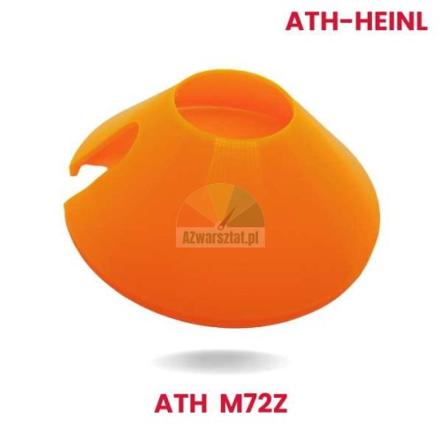 Pomarańczowy plastikowy stożek ochronny o średnicy 120mm zamiennik ATH-Heinl M72Z do wyważarek kół.