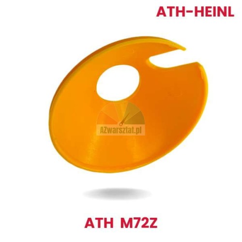 Zamiennik ATH-Heinl: Stożek plastikowy 120mm o grubości ścianki 4mm, model M72Z, kolor żółty