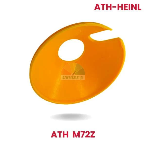 Zamiennik ATH-Heinl: Stożek plastikowy 120mm o grubości ścianki 4mm, model M72Z, kolor żółty