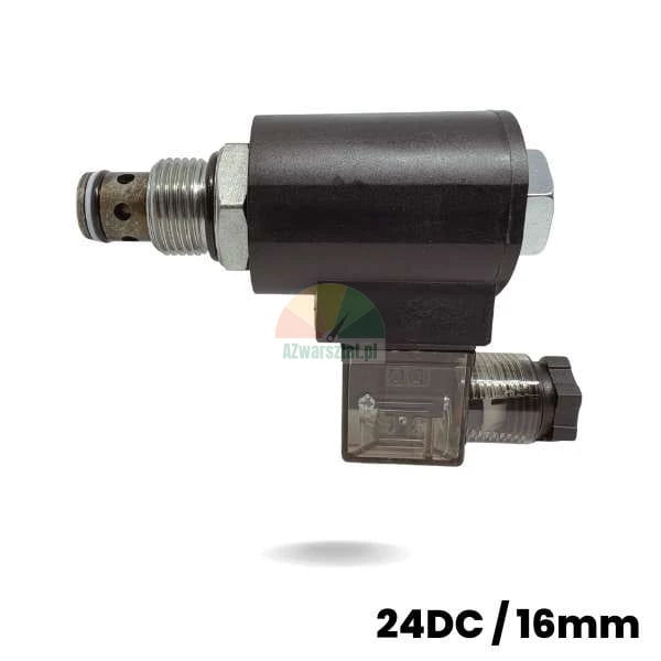 Cewka elektromagnetyczna z zaworem opuszczania 16mm 24V DC stosowana w hydraulice siłowej