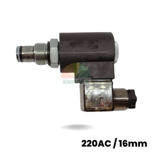Cewka elektromagnetyczna z zaworem opuszczania 220V AC, średnica 16mm