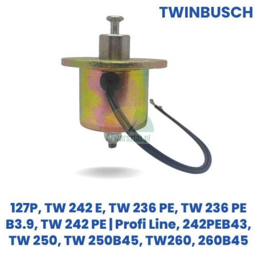 Elektromagnes podnośnika DC24 zamiennik Twin Busch dla modeli 127P, TW 242 E, TW 236 PE, TW 250, TW 260