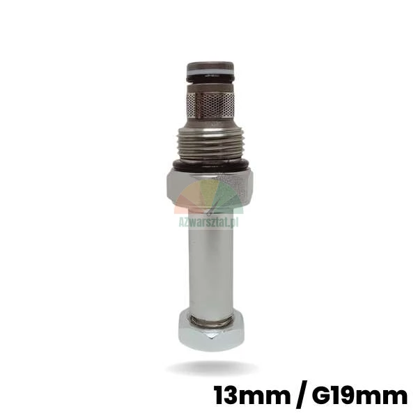 Metalowy zawór opuszczania do cewki elektromagnetycznej o wymiarach 13mm / G19mm