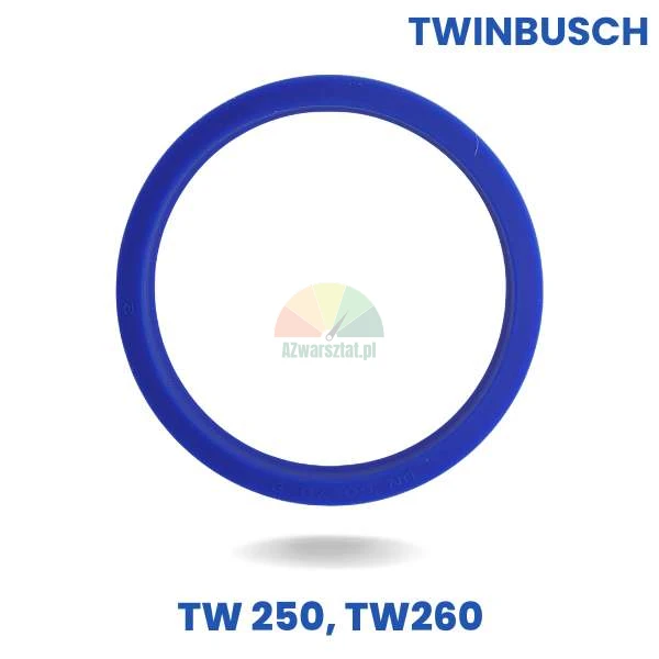 Uszczelka siłownika do podnośnika Twin Busch TW 250, TW 260 - niebieski pierścień uszczelniający