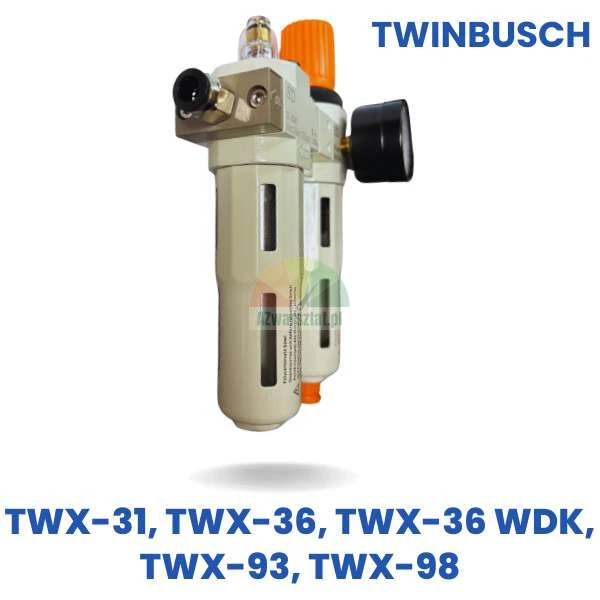 Kompletna jednostka serwisowa sprężonego powietrza Typ D zamiennik do Twin Busch TWX-31, TWX-36, TWX-36 WDK, TWX-93, TWX-98