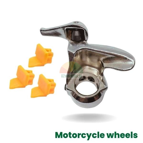 Stopka montażowa do kół motocyklowych z rolką + 3 osłony