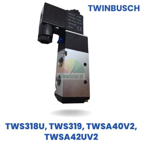 Elektromagnetyczny zawór pneumatyczny Typ B zamiennik Twin Busch TWS318U TWS319 TWSA40V2 TWSA42UV2