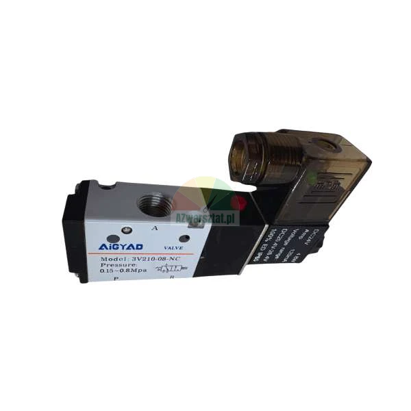Zawór elektromagnetyczny pneumatyczny AIGYAD model 3V210-08-NC 24V DC