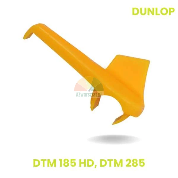 Żółta osłona na stopkę montażową do montażownic Dunlop DTM 185HD i DTM 285
