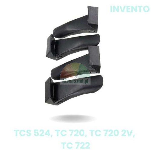 Zestaw 4 plastikowych osłon szczęk do montażownicy Invento TCS 524, TC 720, TC 722