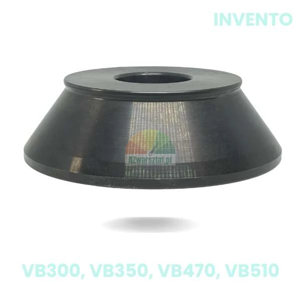 Stożek centrujący do wyważarki Invento, zakres 9.3-13.7 cm, modele VB300, VB350, VB470, VB510.