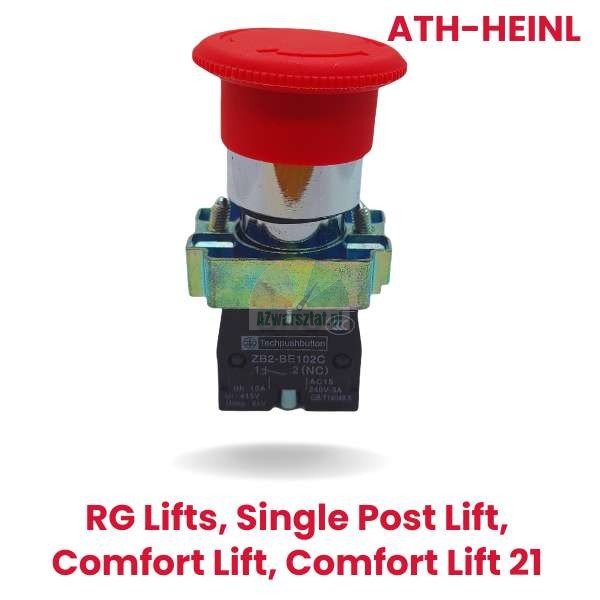 Zamiennik ATH-Heinl: Przycisk awaryjny (Stop) RG Lifts, Single Post Lift, Comfort Lift, Comfort Lift 21